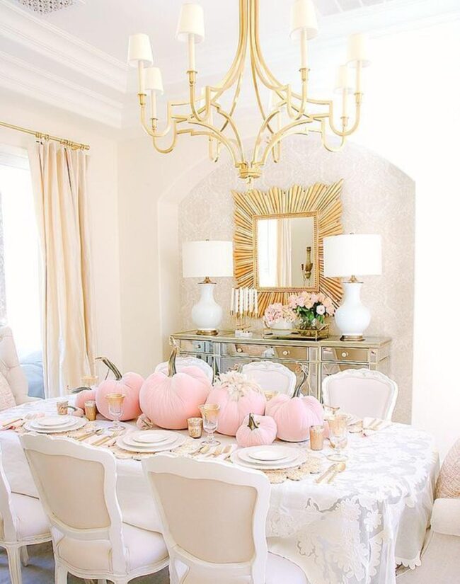 Soft Golden Dining Glow