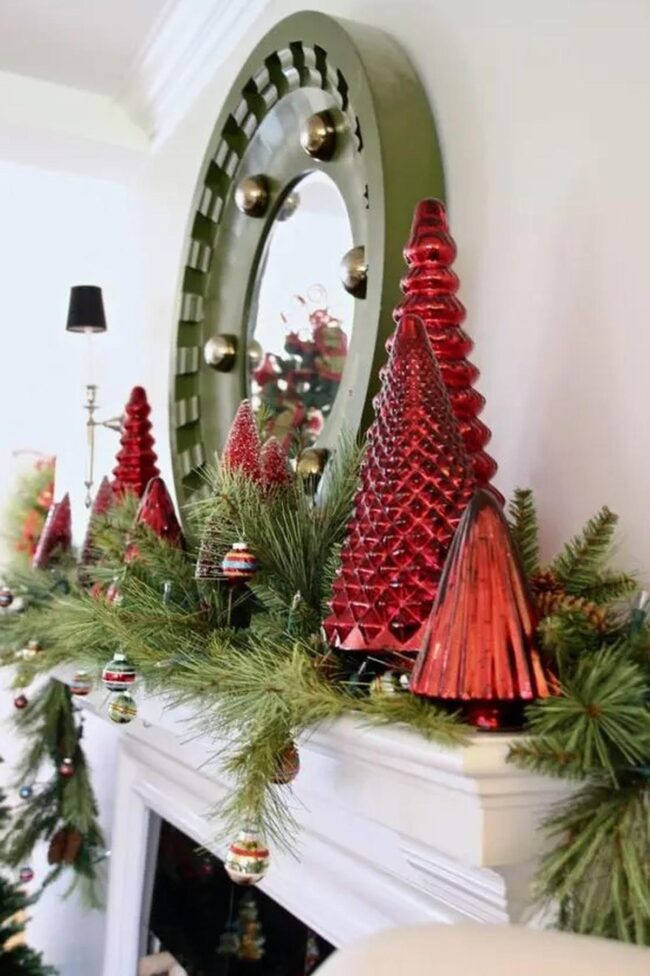 Crimson Glass Evergreens