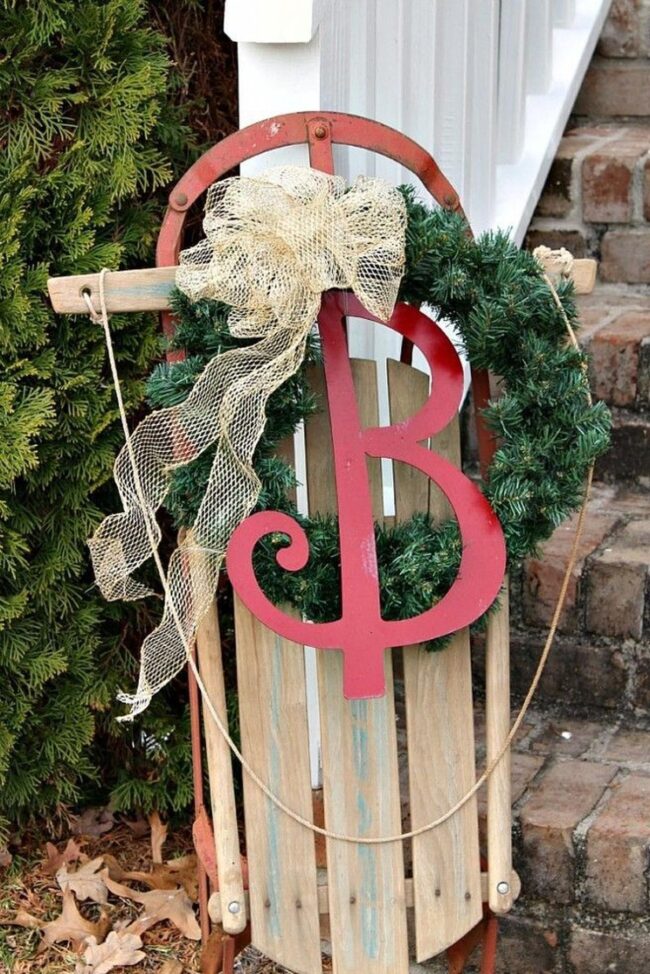 Wooden Sled Transformation