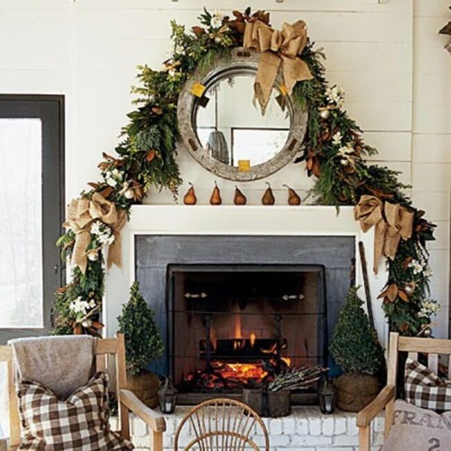Forest Green Mantel Moments