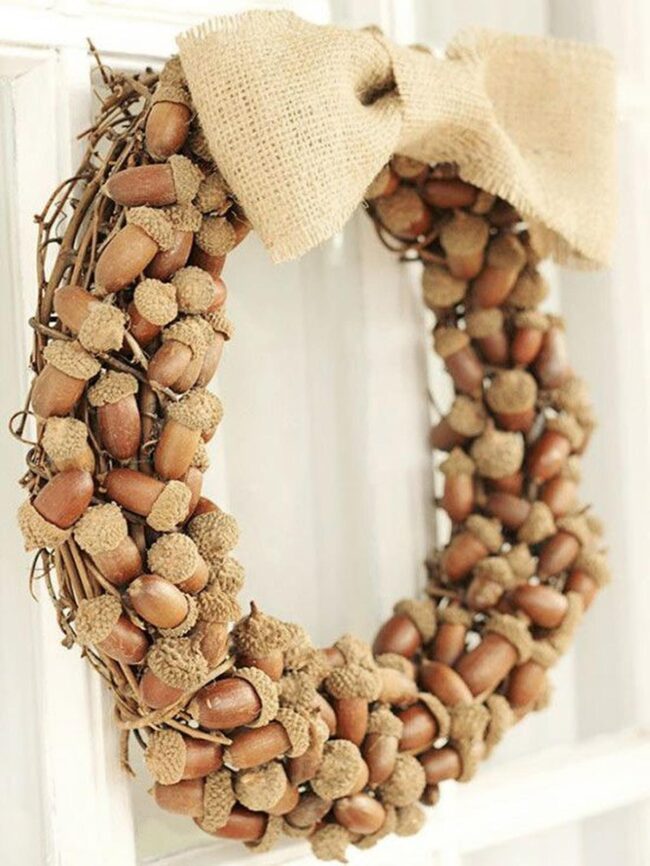 Autumn Acorn Wreath