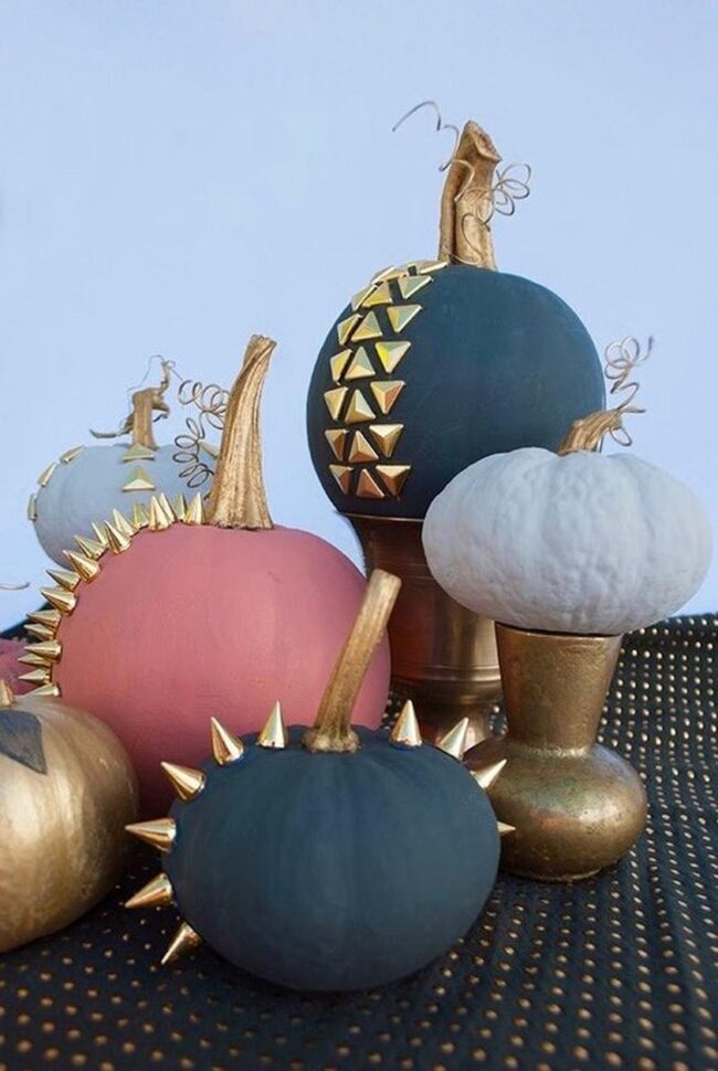 Punk Metallic Pumpkins