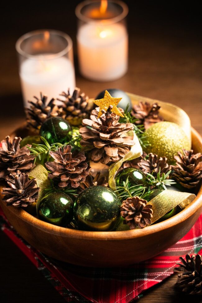 Pine Ornament Tableau