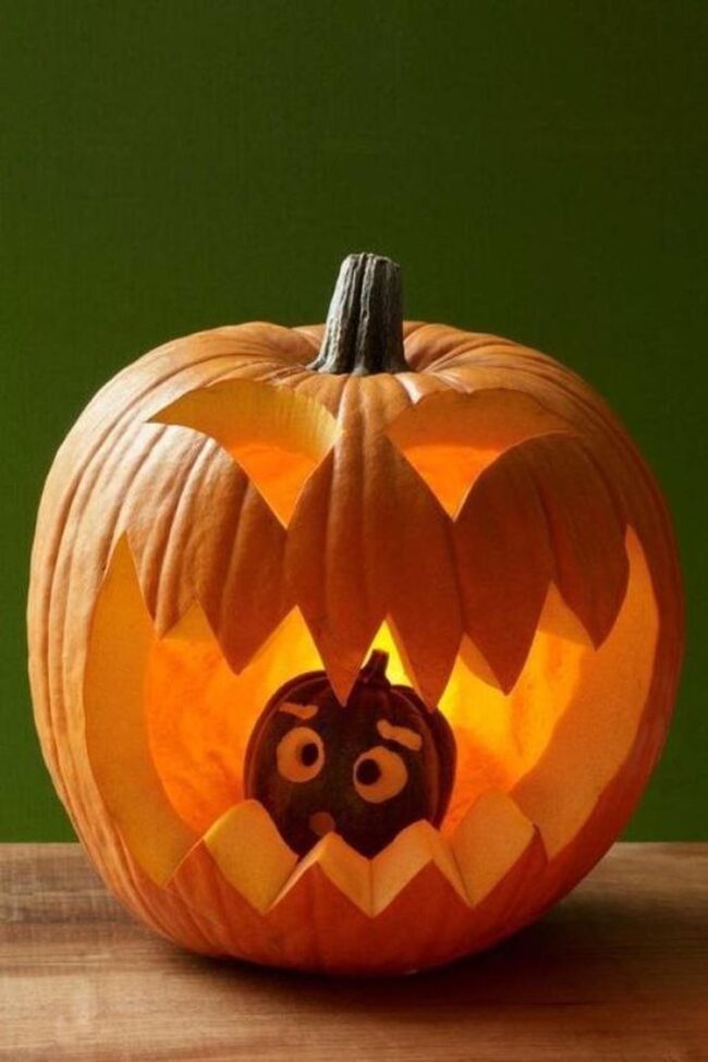 Carved Pumpkin Storytellers