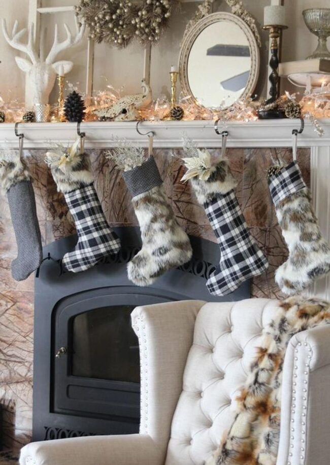 Deer Head Winter Glow