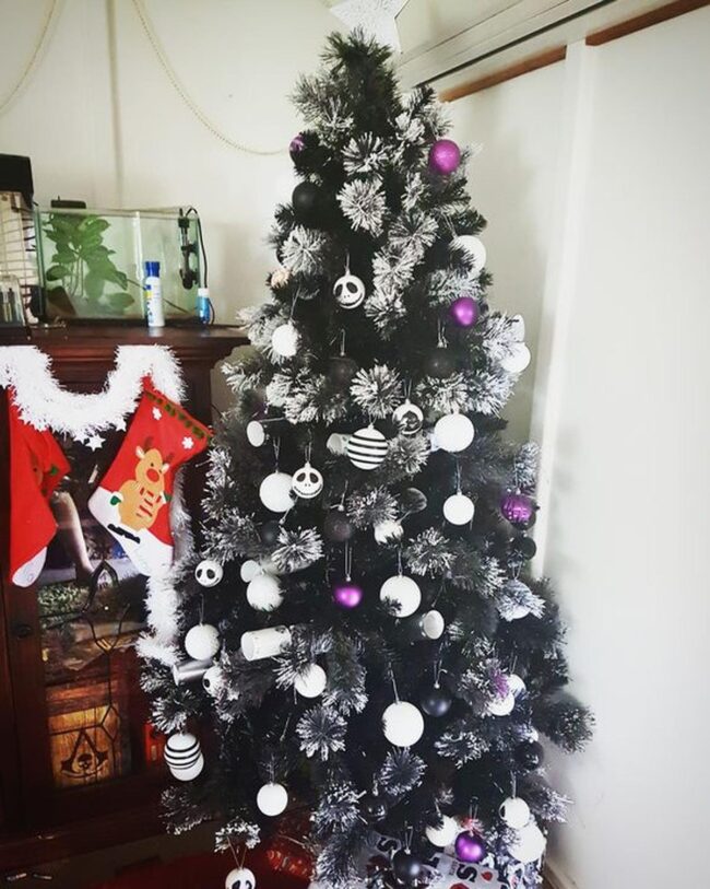Purple Noir Christmas