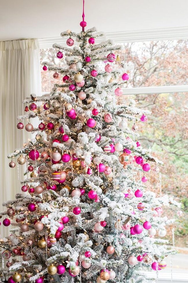 Snow-Kissed Christmas Tree