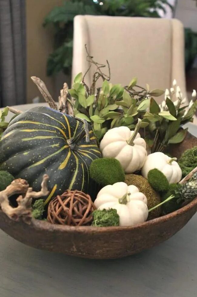 Organic Pumpkin Arrangement