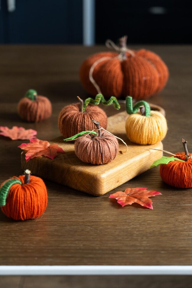Yarn Pumpkin Palette