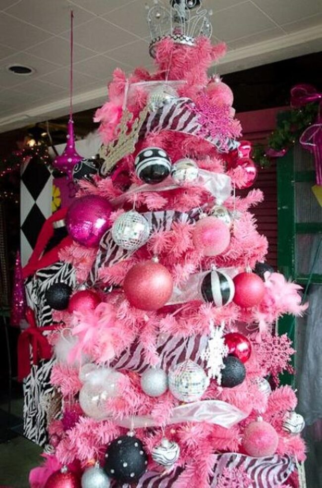 Pink Zebra Christmas
