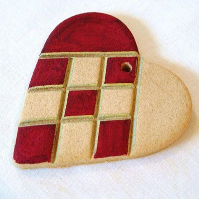 Artisan Red Green Geometry