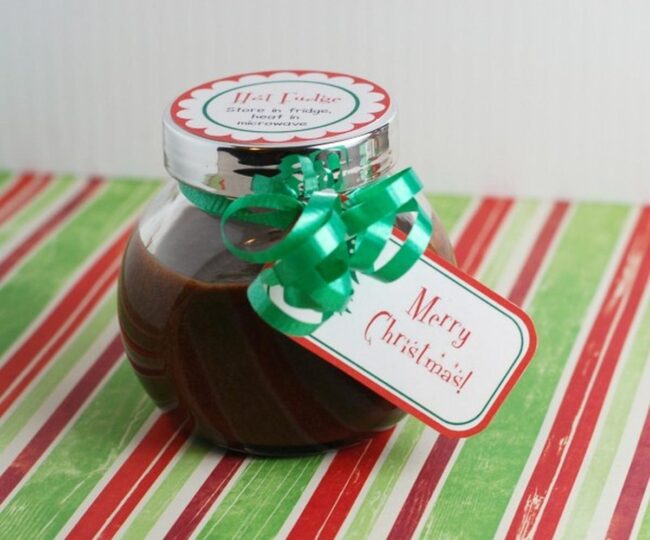 Festive Holiday Sauce Jars