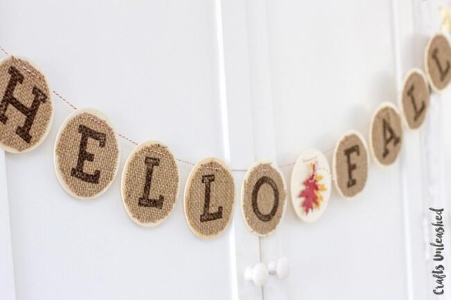 Autumnal Brown Letters