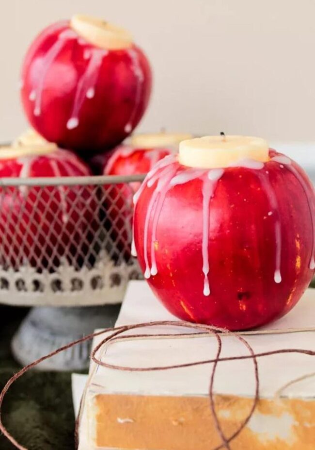 Apple Candle Spotlight