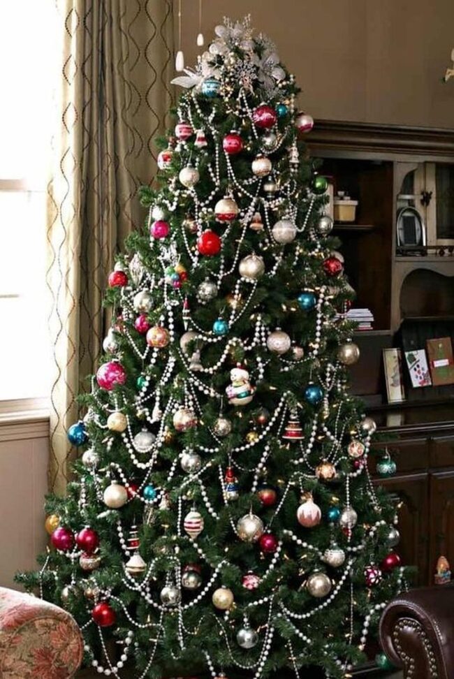 Festive Red Gold Sparkle