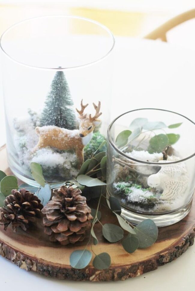 Winter Glass Woodland Worlds