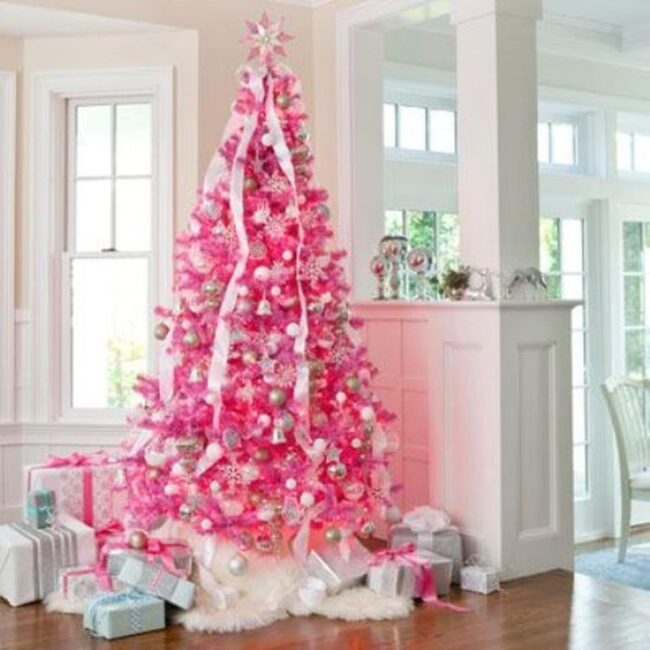 Rosy Christmas Radiance