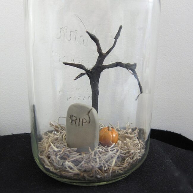 Spooky Pumpkin Graveyard