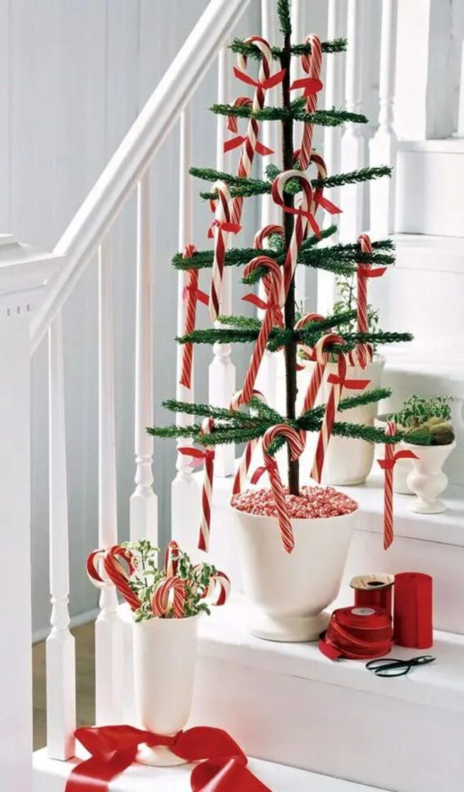 Candy Cane Christmas Cascade