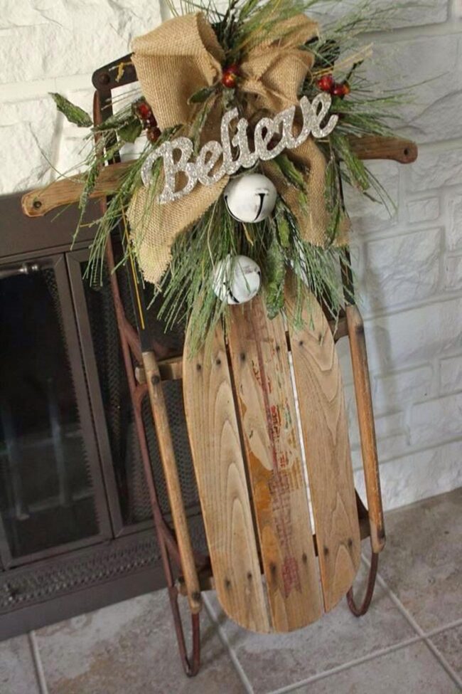 Weathered Sled Wilderness