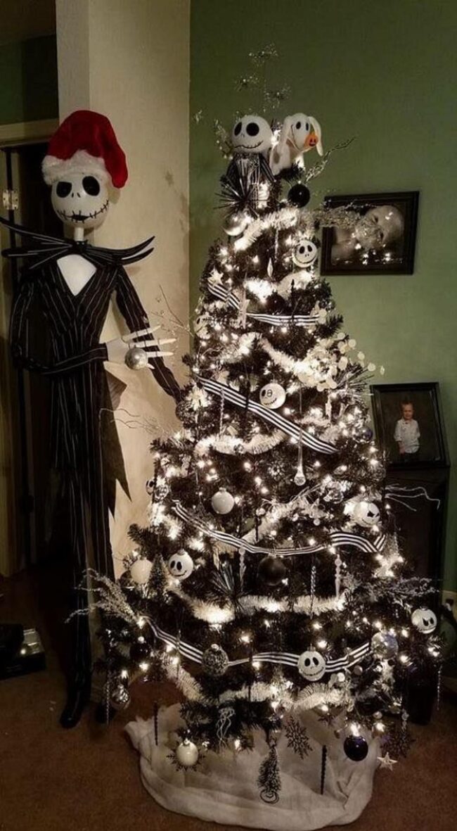 Skeletal Noir Christmas