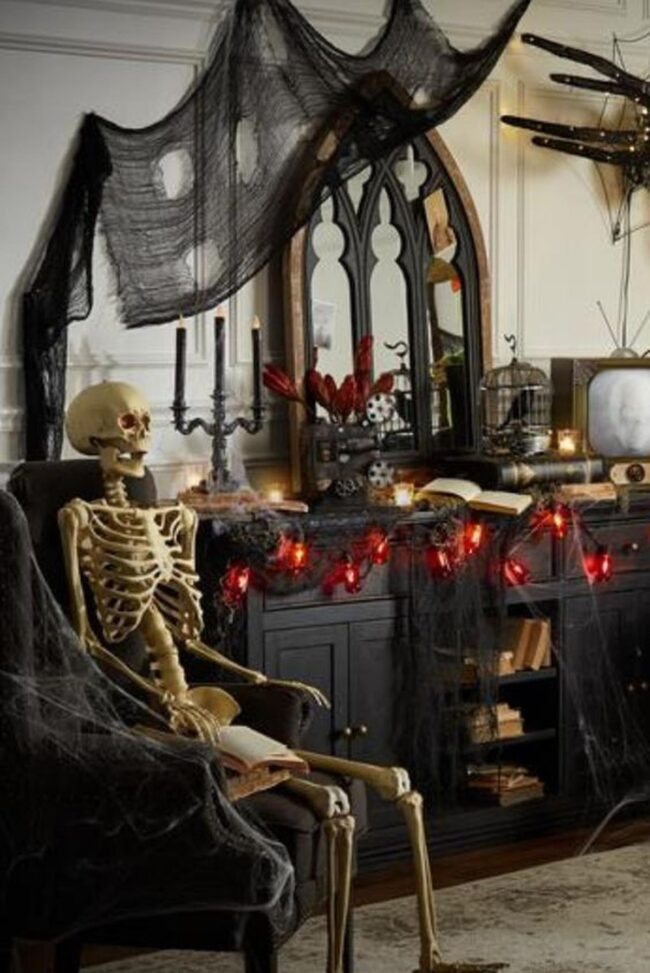 Skeleton Reading Book