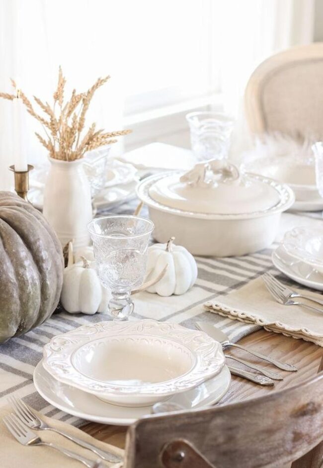 Autumnal Harvest Tablescape