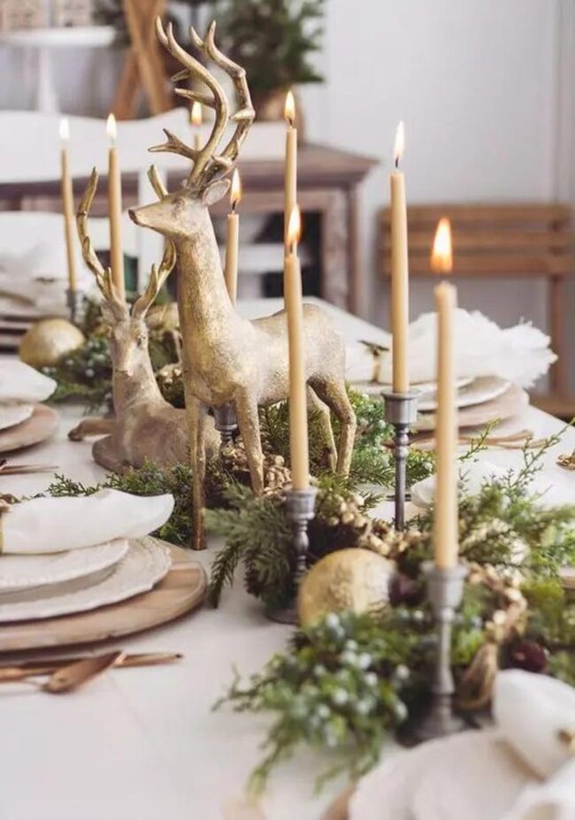 Golden Woodland Tableau