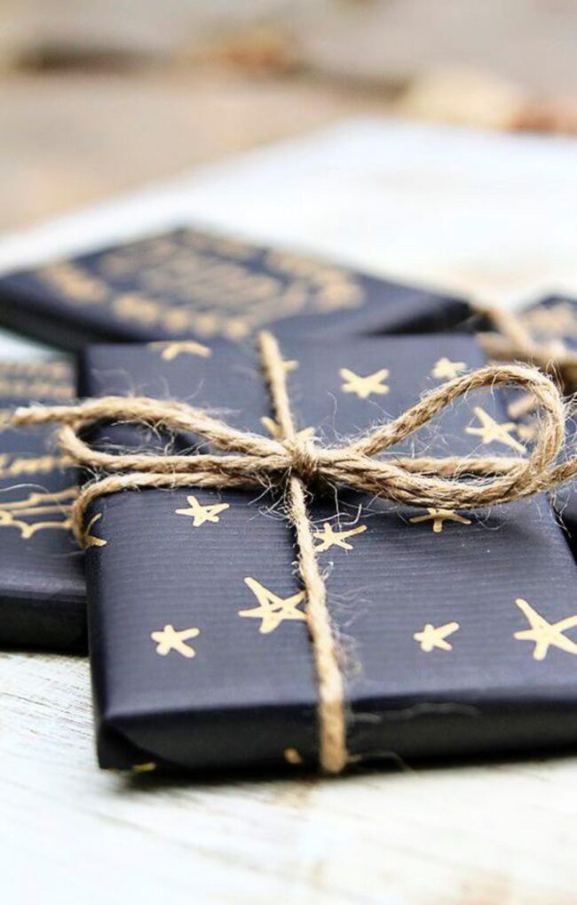 Blue Paper Storytelling Wraps