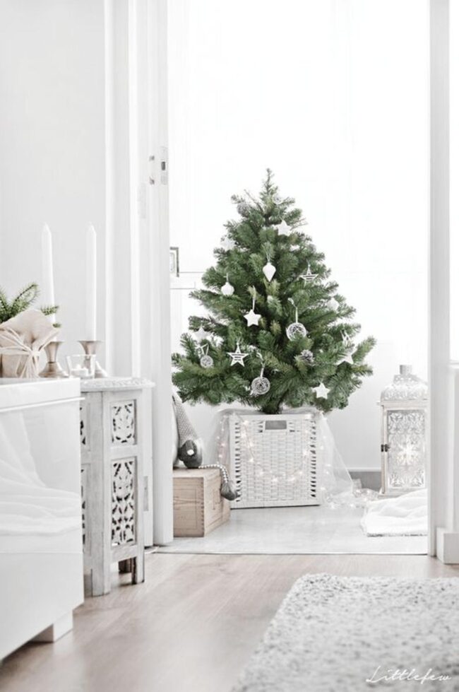 Soft Green Christmas Glow