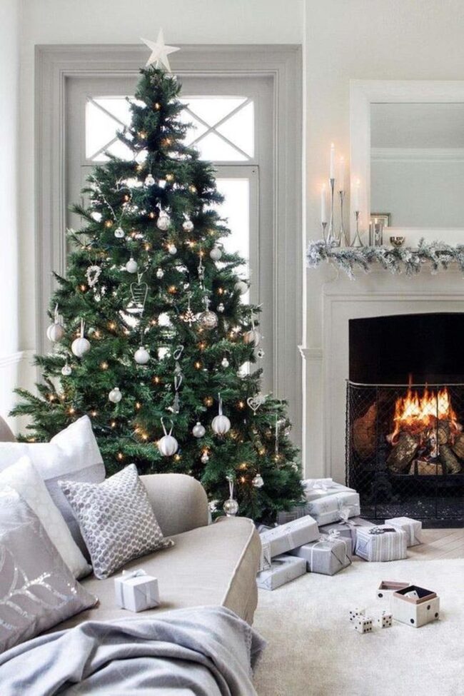 White Silver Christmas