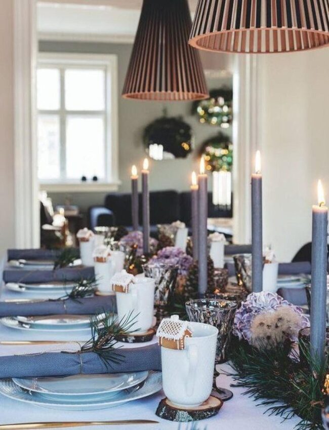 Soft Gray Winter Glow