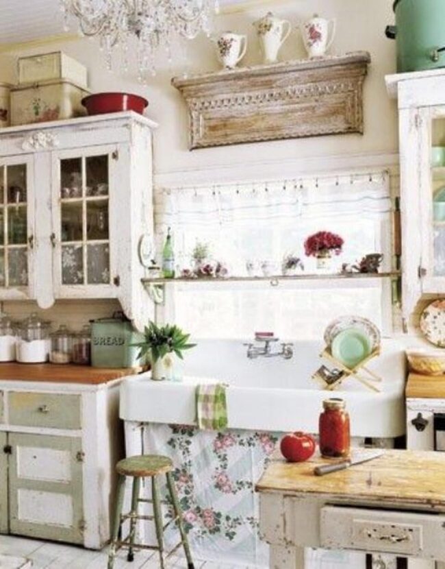 Soft White Kitchen Charm