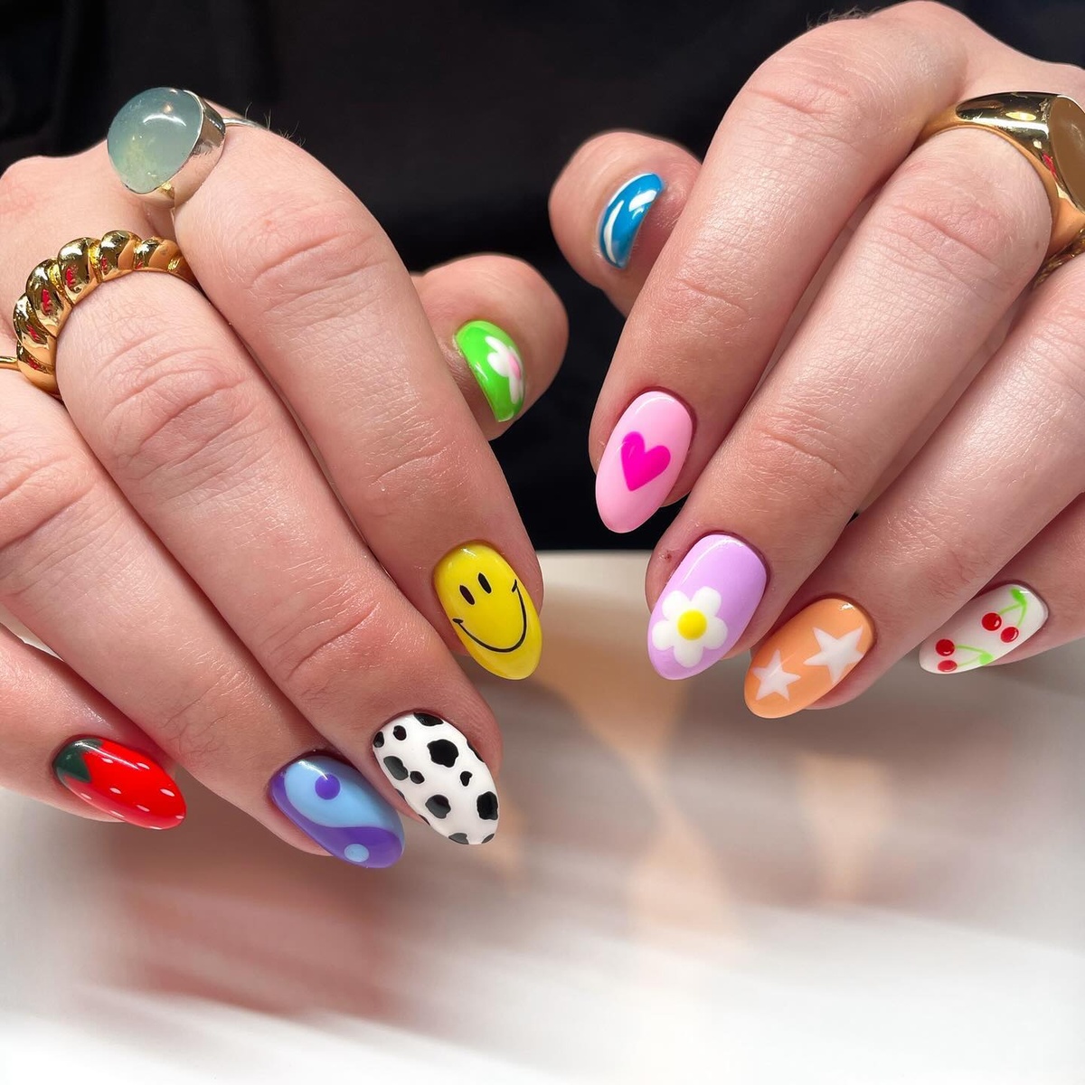 18 Trendy Short Maximalist Nail Designs for Bold Looks - Archeworks