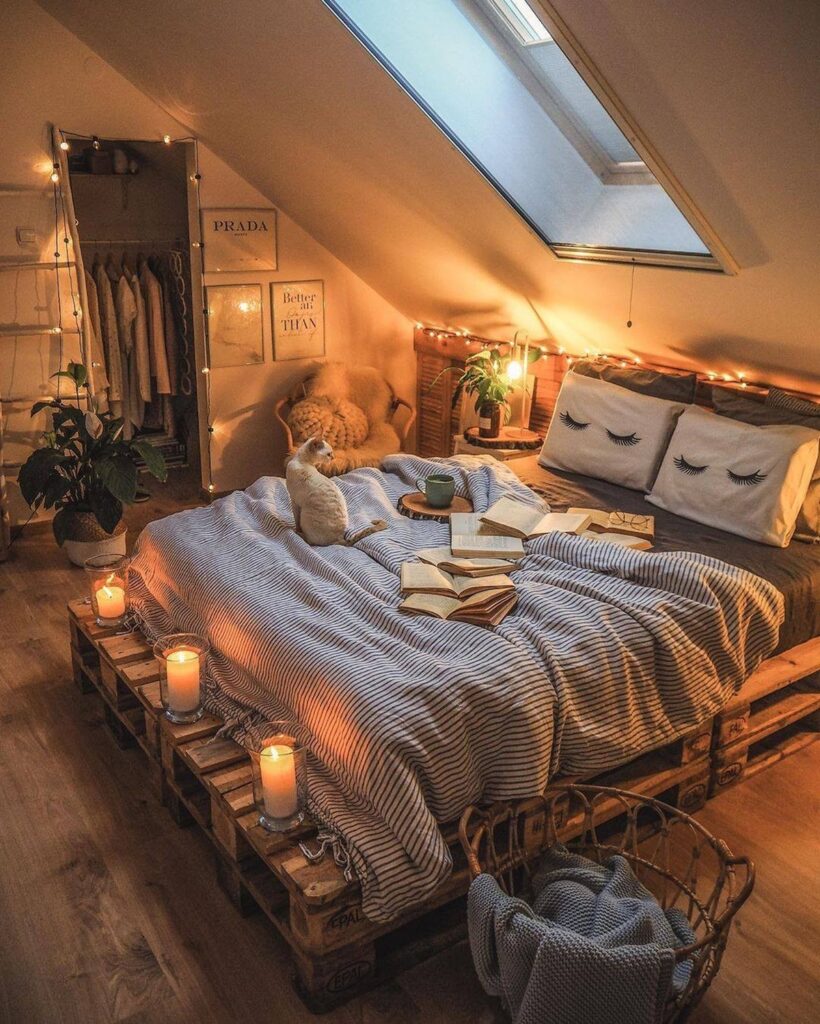 18 Magical Fairy Light Ideas for Bedrooms - Archeworks