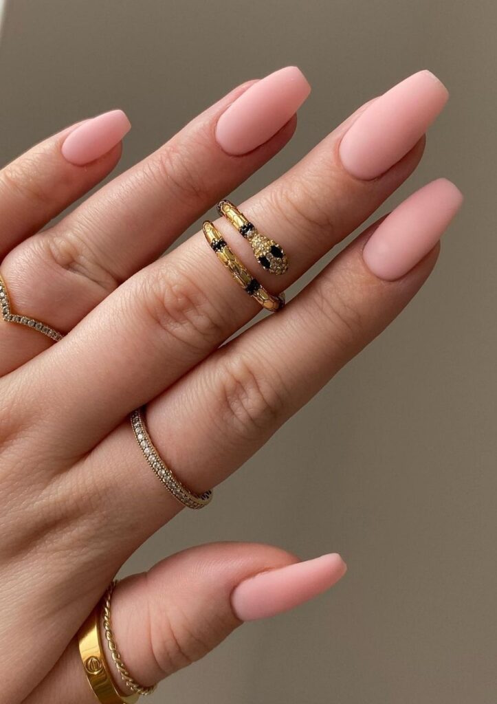13 Stunning Matte Pink Nail Ideas for a Chic Look - Archeworks