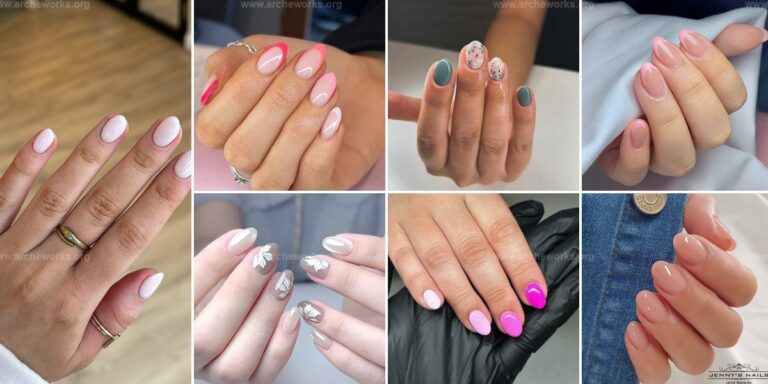 Top Short Oval Nail Ideas
