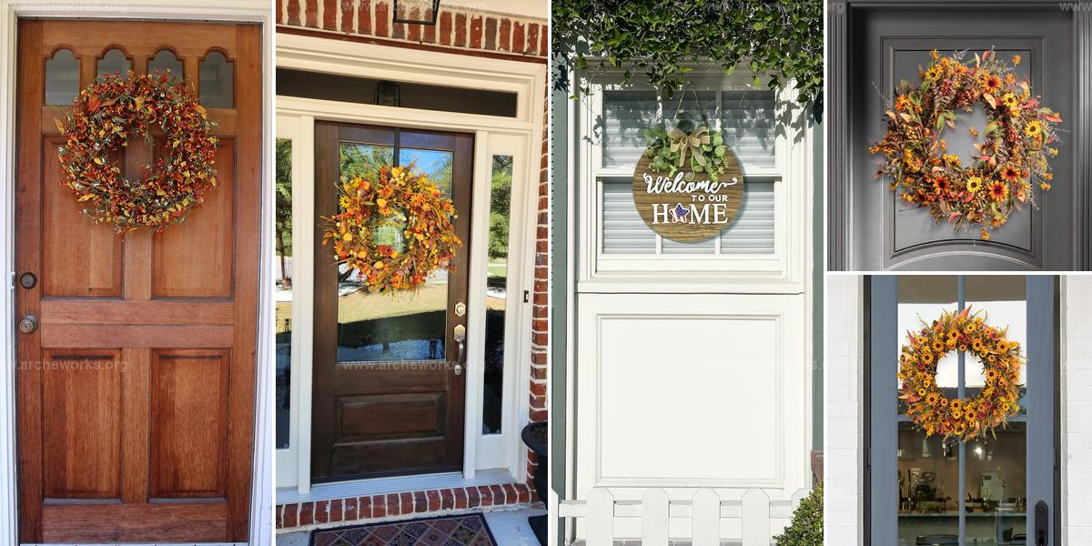 Best Fall Wreaths for Front Door Trends
