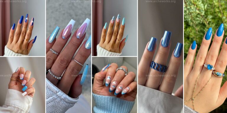 Best Blue Summer Nail Ideas