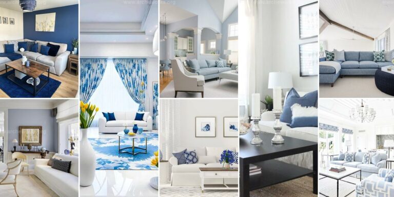 Top Blue and White Bedroom Ideas