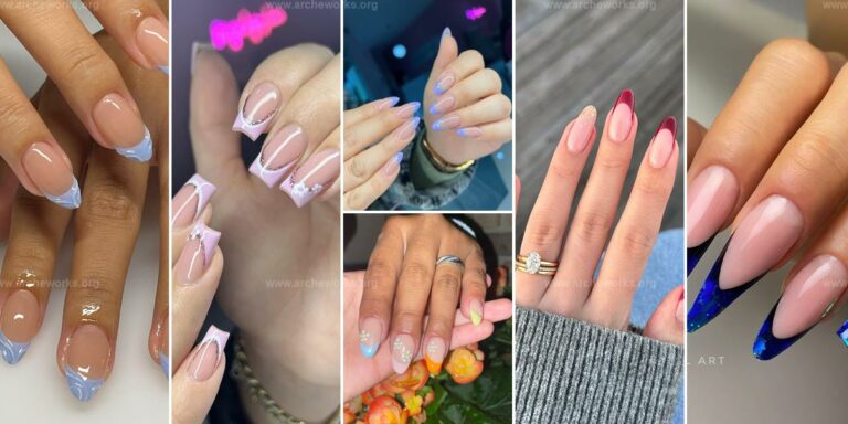 Best Colored French Tip Nail Ideas