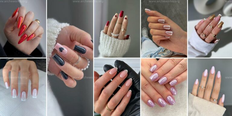 Top Nail Ideas for Red Dresses