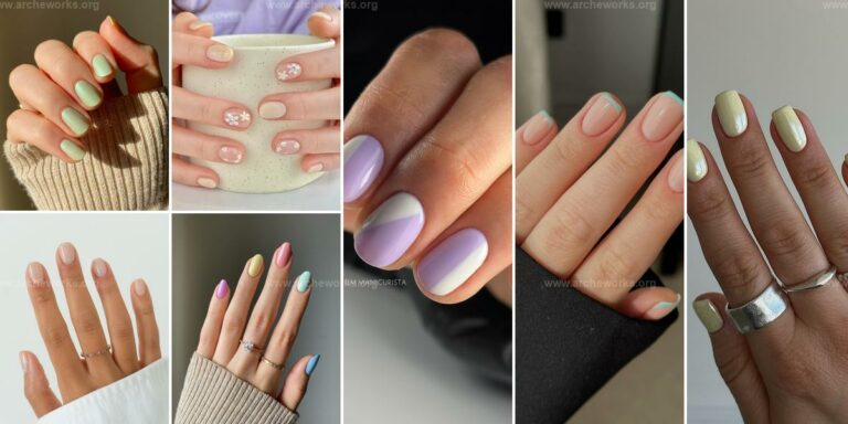 Best Pastel Short Nail Ideas